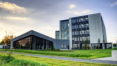 The new CLAAS E-Systems site in Dissen. -