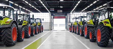ARION, AXION, AXOS, ELIOS, NEXOS, TALOS, XERION Tractor